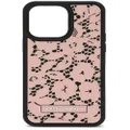 Dolce & Gabbana floral-lace iPhone 14 Pro Max case - Pink