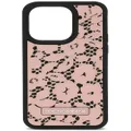Dolce & Gabbana floral-lace iPhone 14 Pro case - Pink