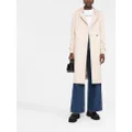 Calvin Klein belted-waist trench coat - Neutrals