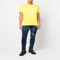 Dsquared2 logo-print short-sleeved T-shirt - Yellow