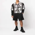Dsquared2 floral-print layered shirt - Black
