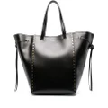 ISABEL MARANT Oskan studded tote bag - Black