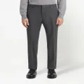 Zegna tailored tapered-leg trousers - Grey