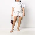 Alexander Wang asymmetric layered dress - White