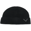 Valentino Garavani VLogo Signature beanie hat - Black