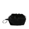 Jil Sander lambskin crossbody bag - Black