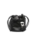 Karl Lagerfeld Ikonik 2.0 bucket bag - Black