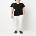 Jil Sander V-neck cotton T-shirt - Black