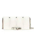 Alexander McQueen Slash stud-detailing chain-link bag - White