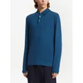 Zegna 12milmil12 wool polo shirt - Blue