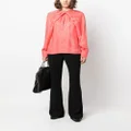 Stella McCartney chain-link print blouse - Pink
