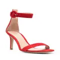 Gianvito Rossi Portofino 85mm suede sandals - Red