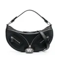 Versace small Repeat shoulder bag - Black