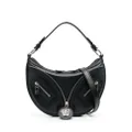 Versace small Repeat shoulder bag - Black