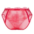 Dolce & Gabbana lace high-waisted briefs - Red