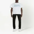 Alexander McQueen logo-print crew-neck T-shirt - White