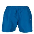 Calvin Klein logo-print swim shorts - Blue