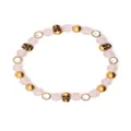 Alexander McQueen skull-charm bead bracelet - Pink