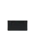 TOM FORD TF-plaque leather cardholder - Black