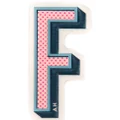 Anya Hindmarch 'F' sticker - Multicolour
