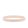 Marc Jacobs large The Medallion bangle bracelet - Pink