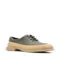 Camper Pix contrasting-sole lace-up shoes - Green