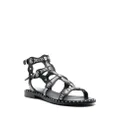 Ash Pacha stud-embellished sandals - Black
