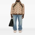 Gucci GG Supreme hooded jacket - Brown