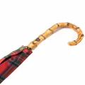 Mackintosh Heriot whangee-handle umbrella - Red