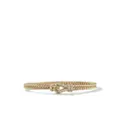 David Yurman 18kt yellow gold Thoroughbred Loop diamond bracelet