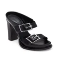 Alexander McQueen 120mm leather platform sandals - Black