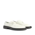 Giuseppe Zanotti Adric studded buckle-strap shoes - White