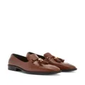 Giuseppe Zanotti tassel leather loafers - Brown
