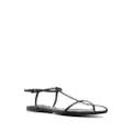 Jil Sander Thong ankle-strap sandals - Black