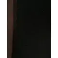 Dell'oglio cashmere intarsia knit scarf - Brown
