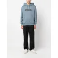 Calvin Klein logo-print hoodie - Blue