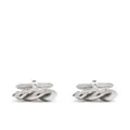 Lanvin twist-detailing cufflink - Silver