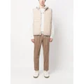 Brunello Cucinelli quilted down-feather gilet - Brown