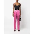 TOM FORD logo-waistband straight-leg trousers - Pink