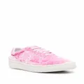 Lanvin low-top lace-up sneakers - Pink