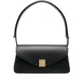 Lanvin studded leather shoulder bag - Black