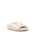 Jil Sander leather platform sandals - Neutrals