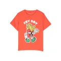 Stella McCartney Kids graphic-print short-sleeve T-shirt - Orange
