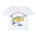 Stella McCartney Kids graphic-print short-sleeve T-shirt - White
