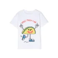 Stella McCartney Kids graphic-print short-sleeve T-shirt - White