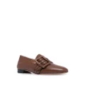 Bally buckle-detail loafers - Brown