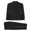 Valentino Garavani flower-patch dinner suit - Black