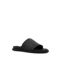 Moschino logo-print slippers - Black