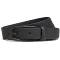 Zegna classic leather belt - Black