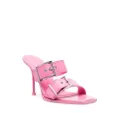 Alexander McQueen 105mm buckle-detail sandals - Pink